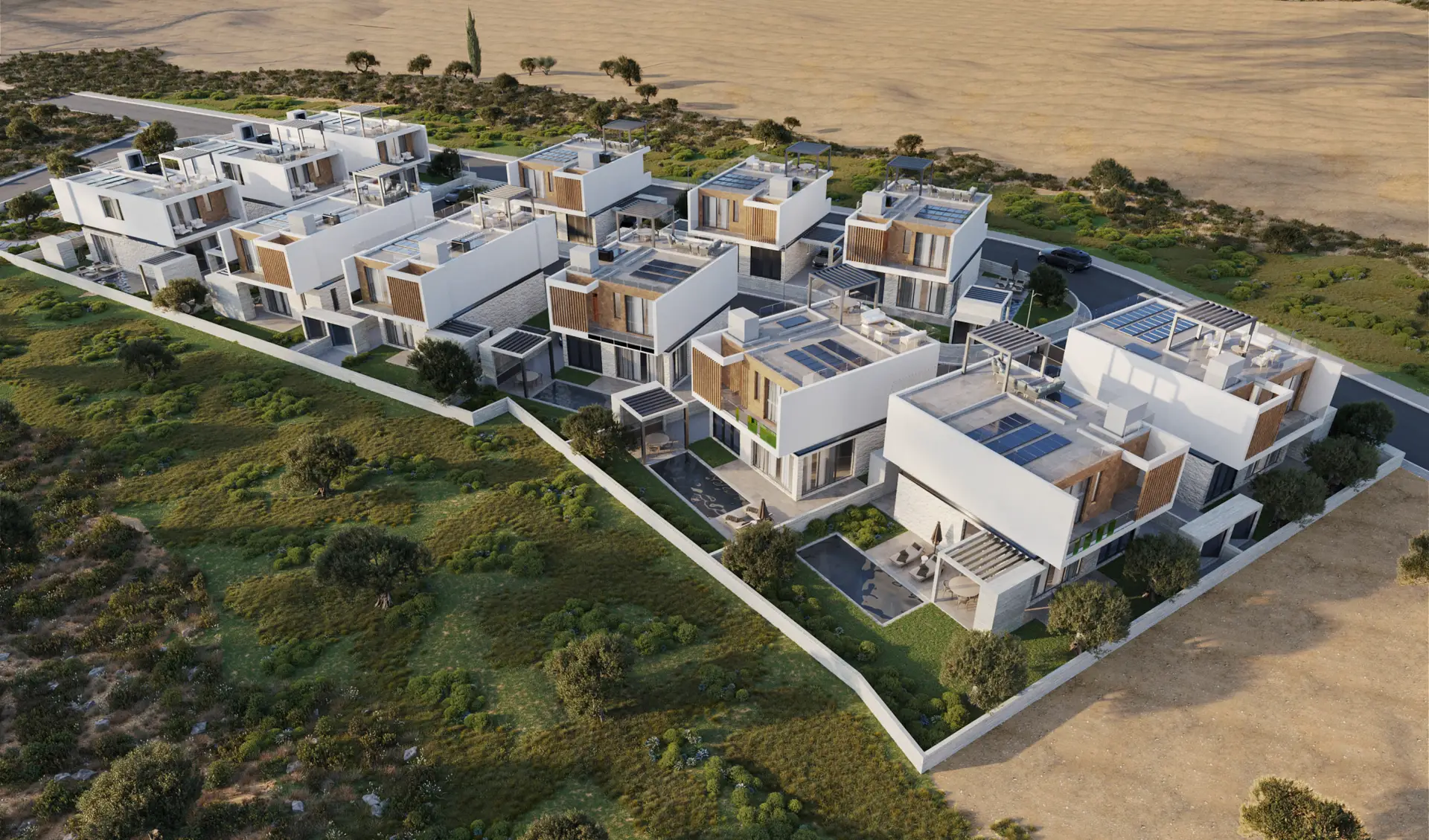 gaia homes - villas in geroskipou