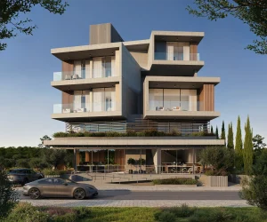 Nexus House offices and shops for sale in Paphos by Olias Homes